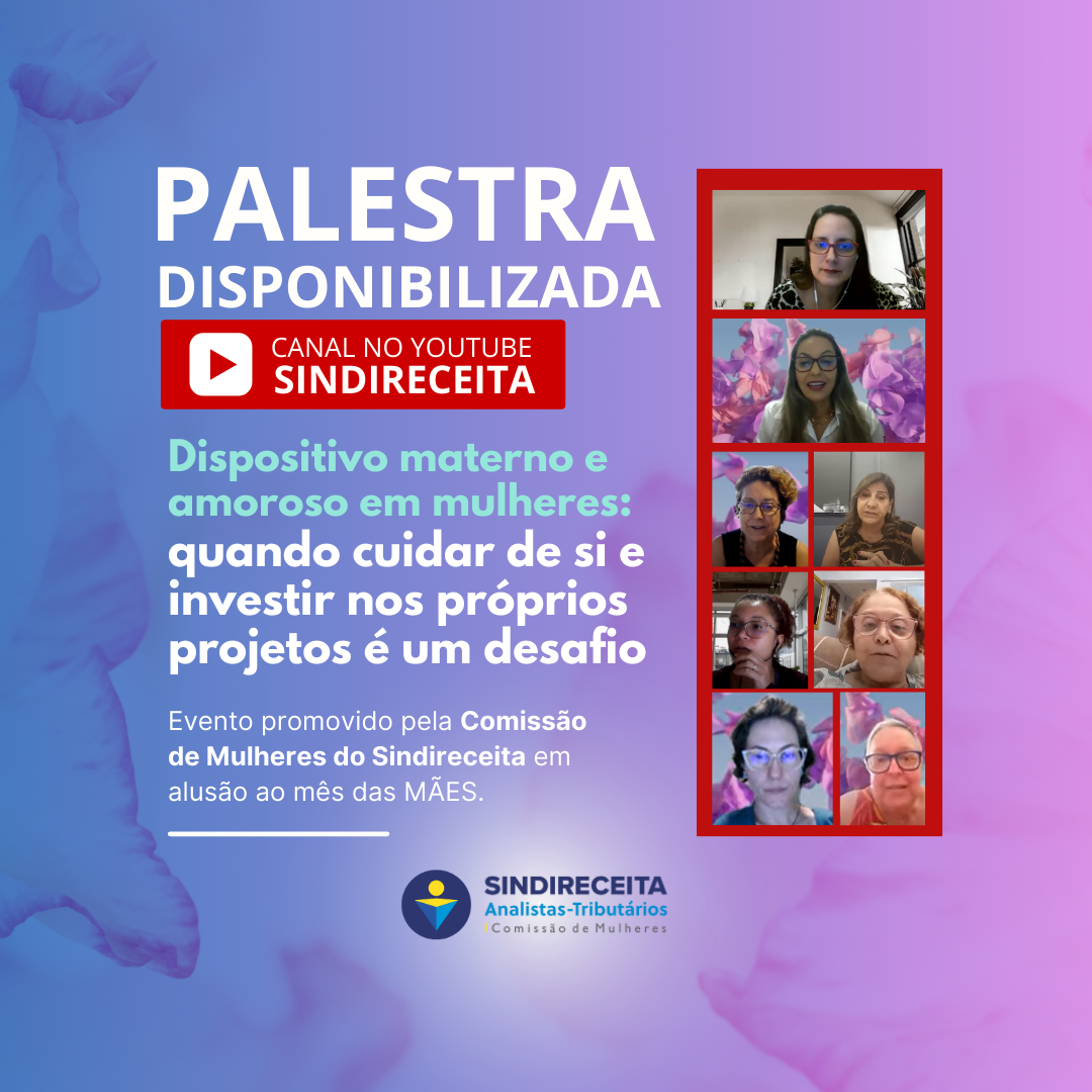 Comissão de Mulheres: Palestra disponibilizada no canal do Youtube